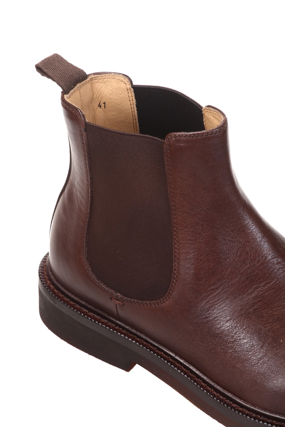 shop BRUNELLO CUCINELLI Saldi Stivaletto: Brunello Cucinelli Chelsea boot in vitello tamponato.
Fasce elastiche laterali.
Fodera in pelle.
Suola in lattice.
Composizione: 100% vera pelle.
Fabbricato in Italia.. MZUANTE818-C8064 number 3919574